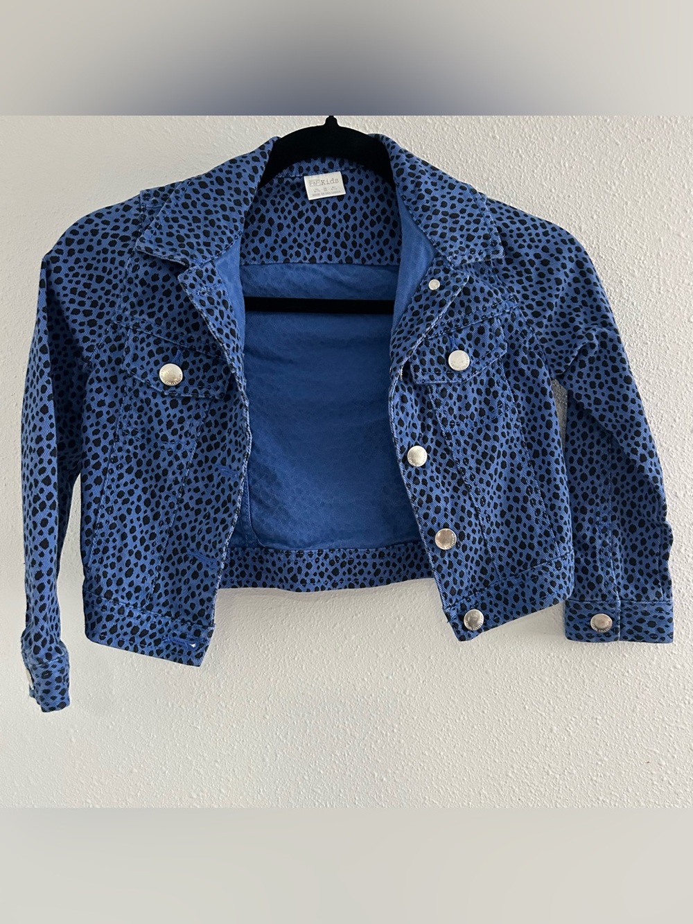 F&F Blue Printed Kids' Jean Jacket